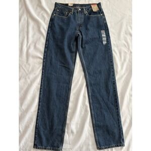 NEW LEVI'S 550 Relaxed Fit Tapered Leg Denim Jeans Dark Wash Men's 31 X36 LEVIS